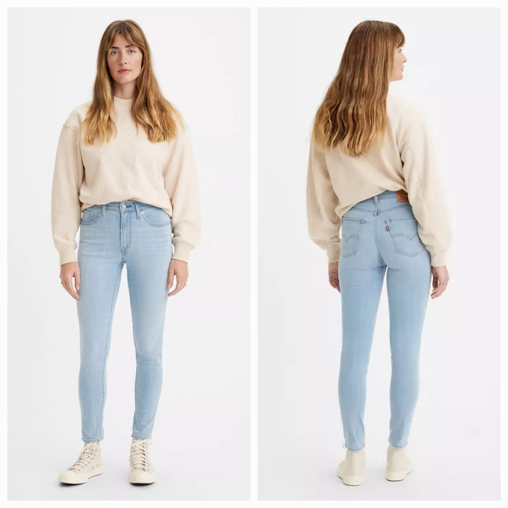Levi's Women's Light Blue Skinny Jeans